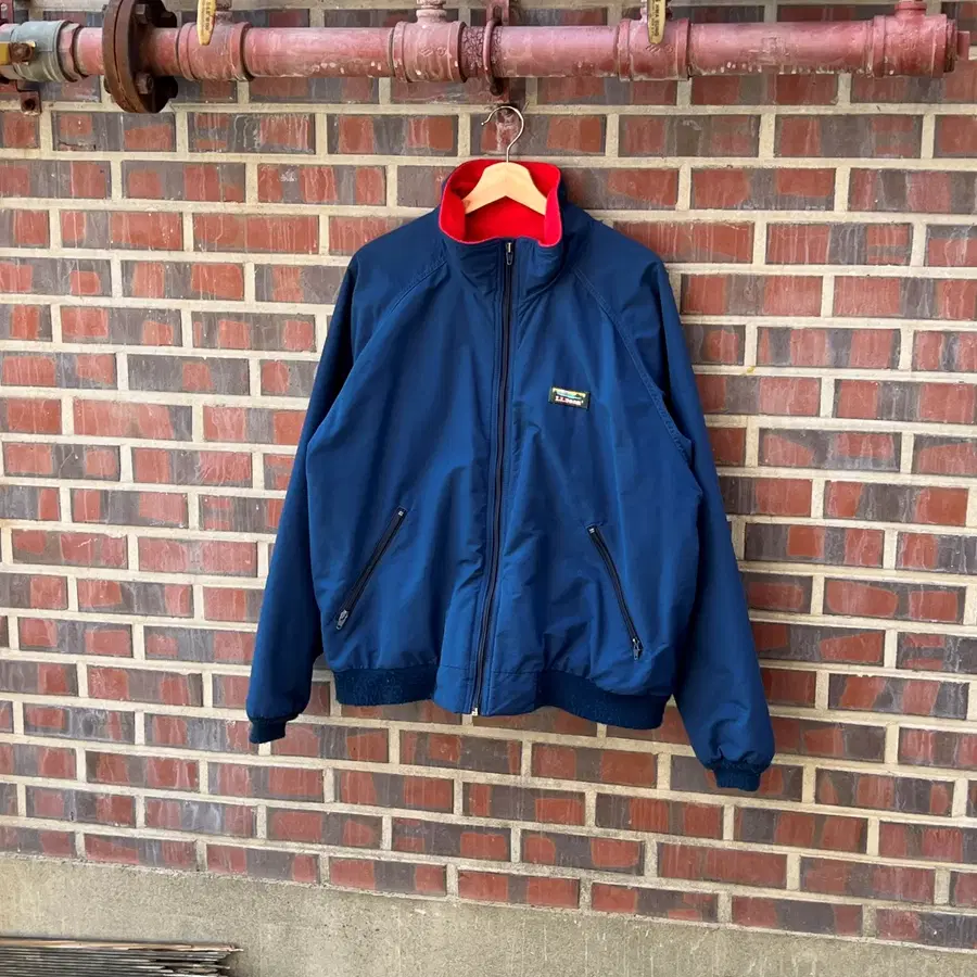 [2XL] 90s 엘엘빈 LLBean USA 빈티지 웜업 자켓 플리스 라이닝