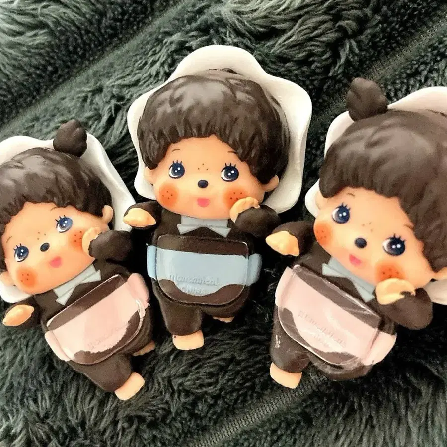 몬치치 히퍼 피규어 3개 세트(베비치치걸2+베비치치보이1)