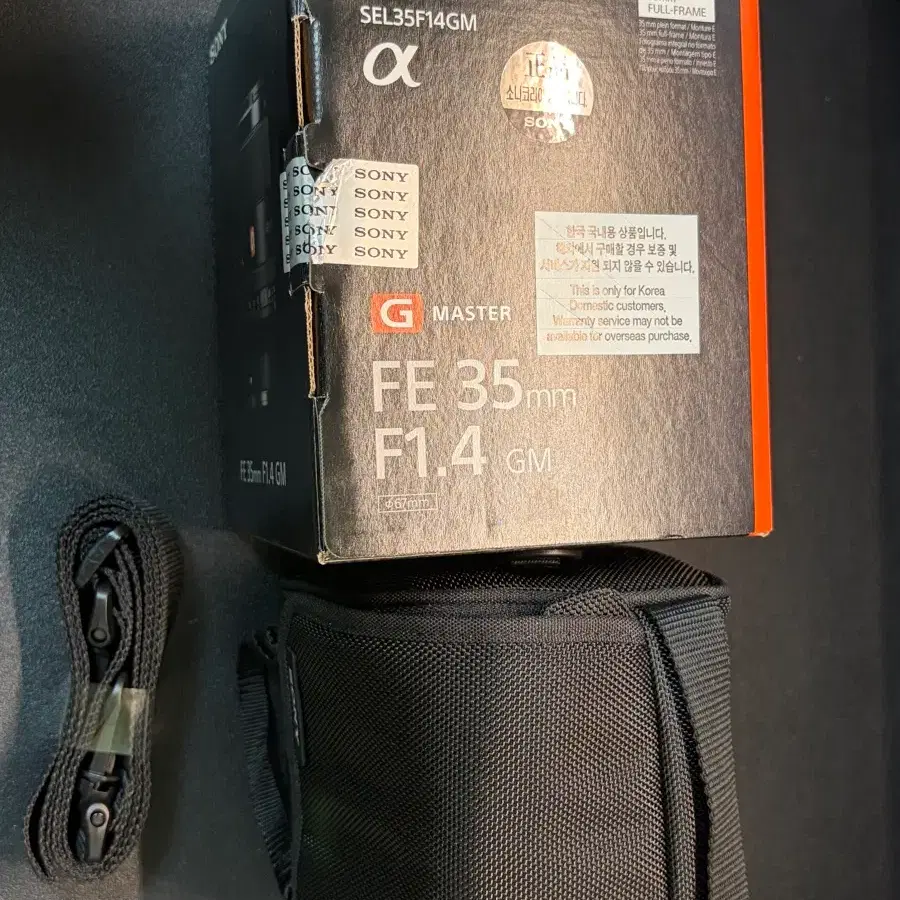 소니 SEL35F14GM 렌즈 판매합니다