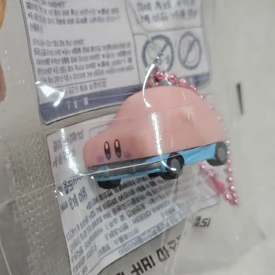 별의 커비 젤리 마스코트 키링 자동차