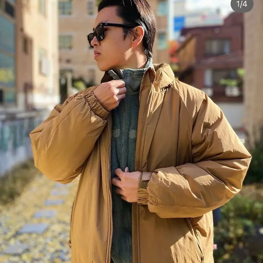 Us army BAF 프리마로프트 파카 (카멜)