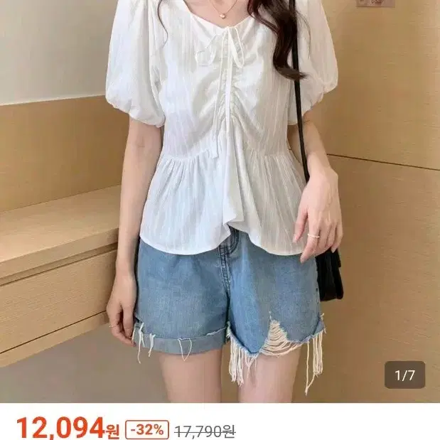 쉬인 yorily 여성용 단색 심플 반팔 캐주얼 셔츠 탑 화이트 여름