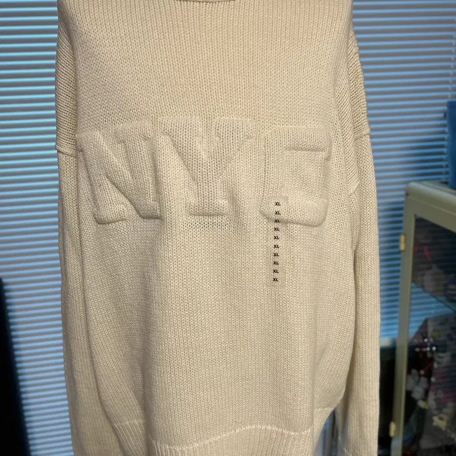 Polo Ralph Lauren 폴로 랄프로렌 NYC 레터맨 코튼 리넨 니트  XL