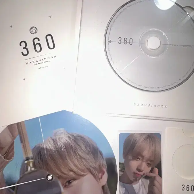 박지훈 앨범 미니 2집 360 흰색 버전