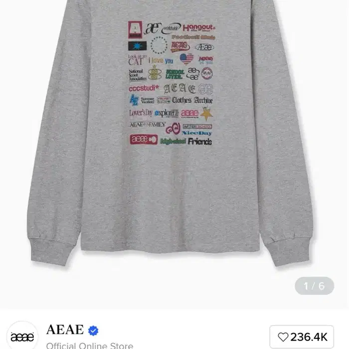 Aeae 롱슬리브 M