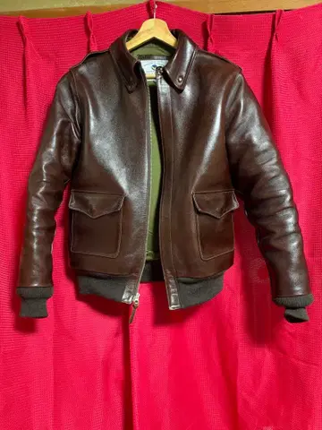 Y'2 LEATHER 와이투레더 A-2 브라운 사이즈 40