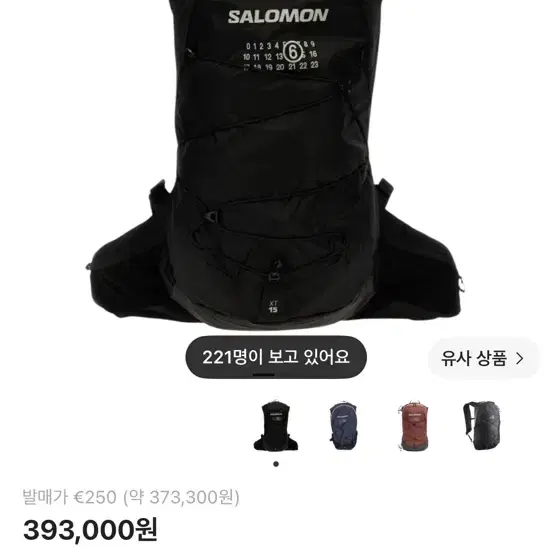 살로몬 마르지엘라 콜라보 백팩