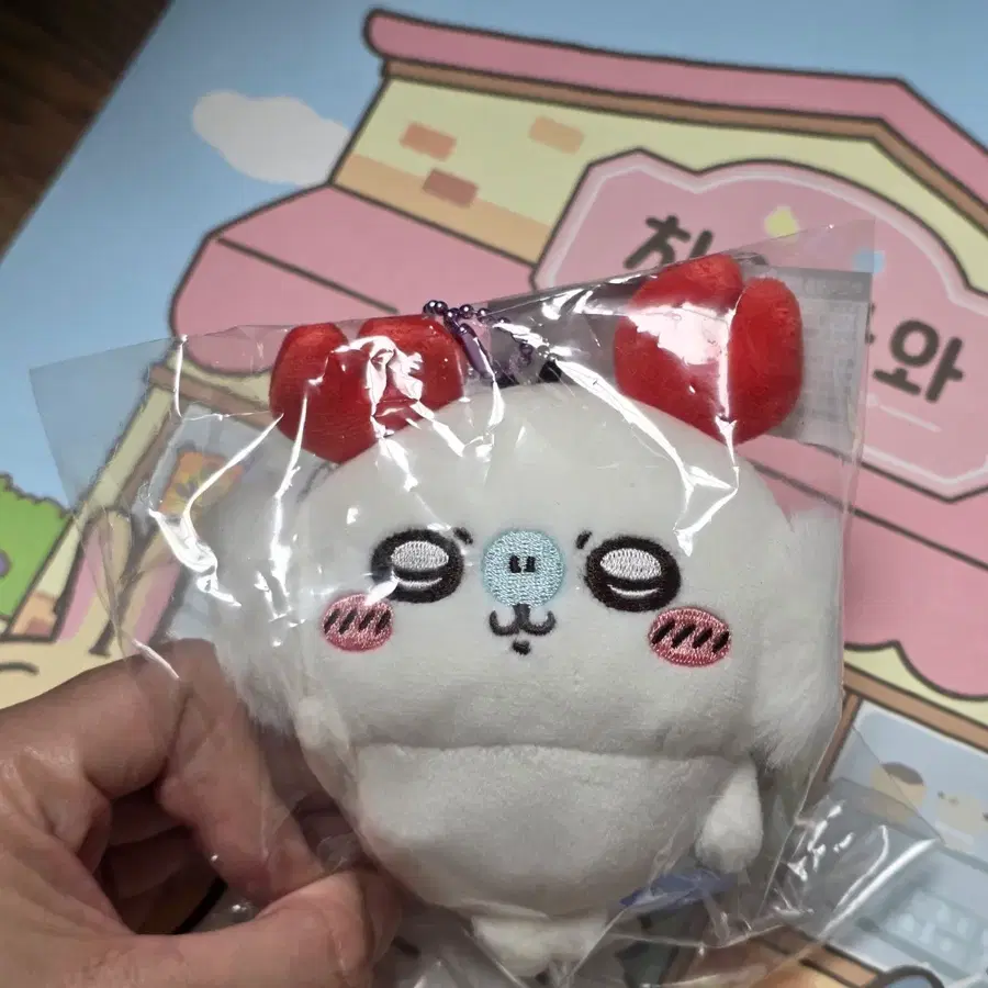 치이카와 카니 모몽가 게 집게발 마스코트