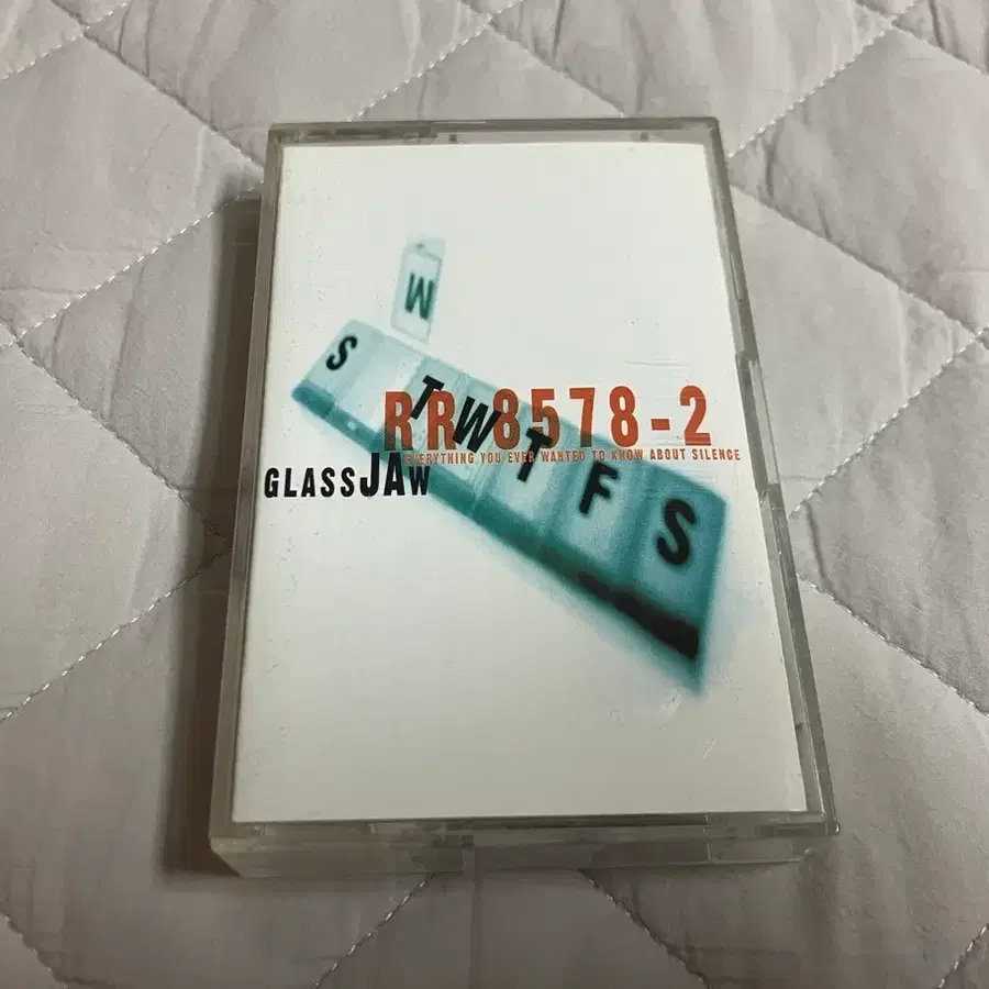 뉴메탈의 대부 로스 로빈슨 참여! 00년대 글래스조 Glassjaw 데뷔 정규 1집 앨범 국내 라이센스 초판 카세트테이프