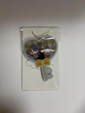 = LOVE 사사키 마이카 시나몬 슬라이드 미러 키링 훼미리마트