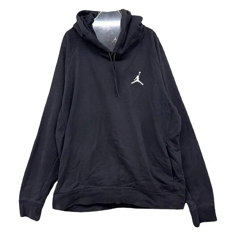 조던 JORDAN 블랙 코튼 베이직 후드티 XL