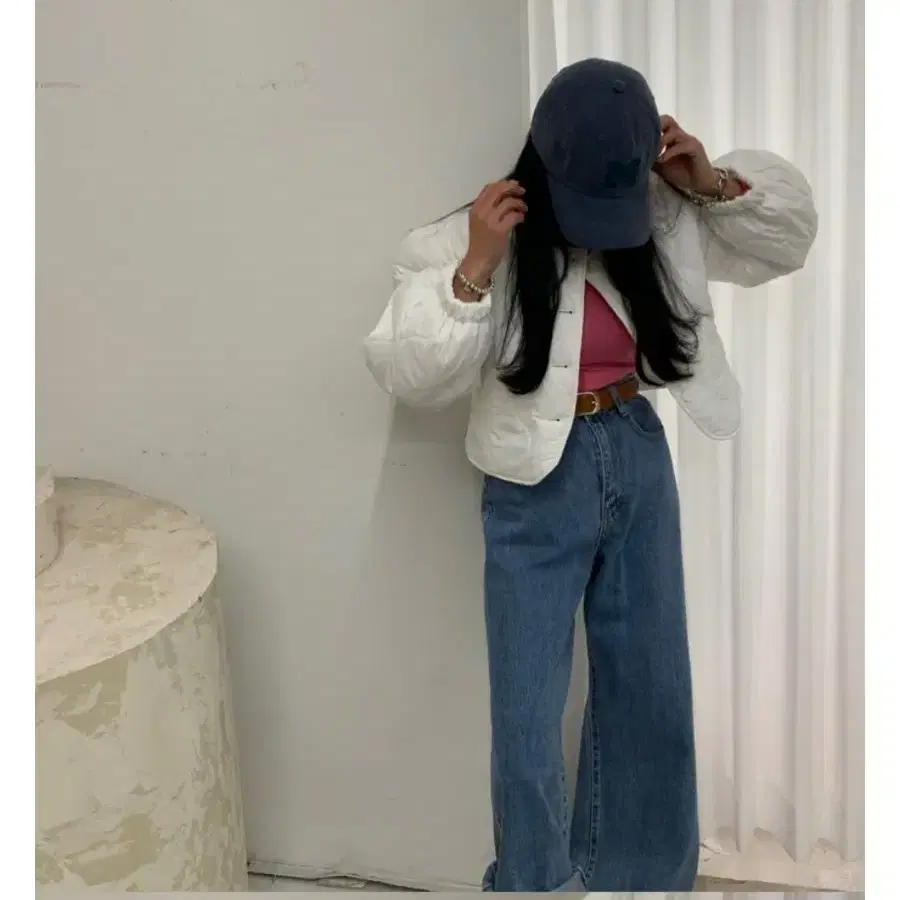 진바니 비비안패딩3 (화이트)