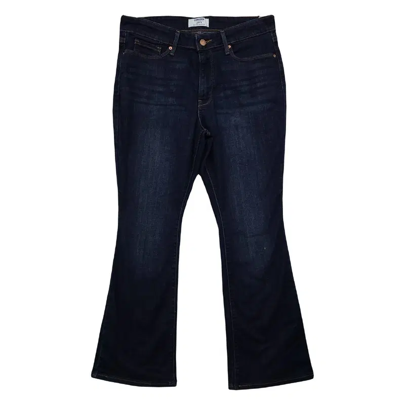 리바이스 LEVI'S 네이비 코튼 진청 스트레이트 청바지 XS(W27 L28)