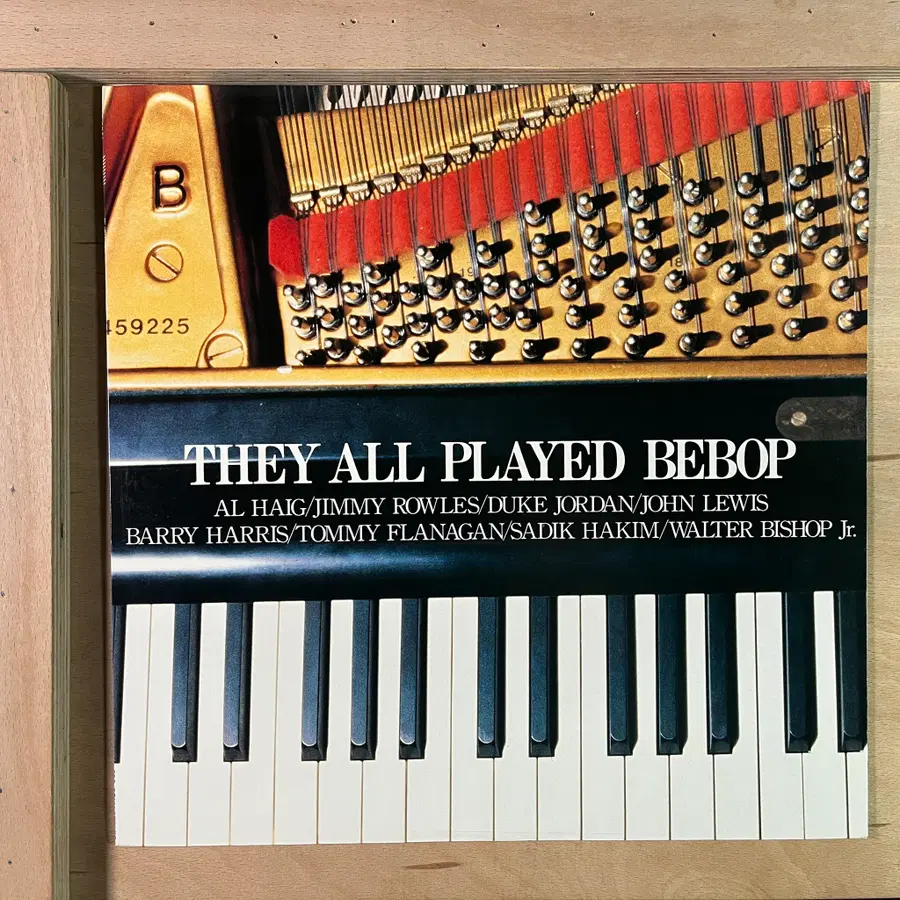 Various They All Played Bebop 일본 1982년 LP