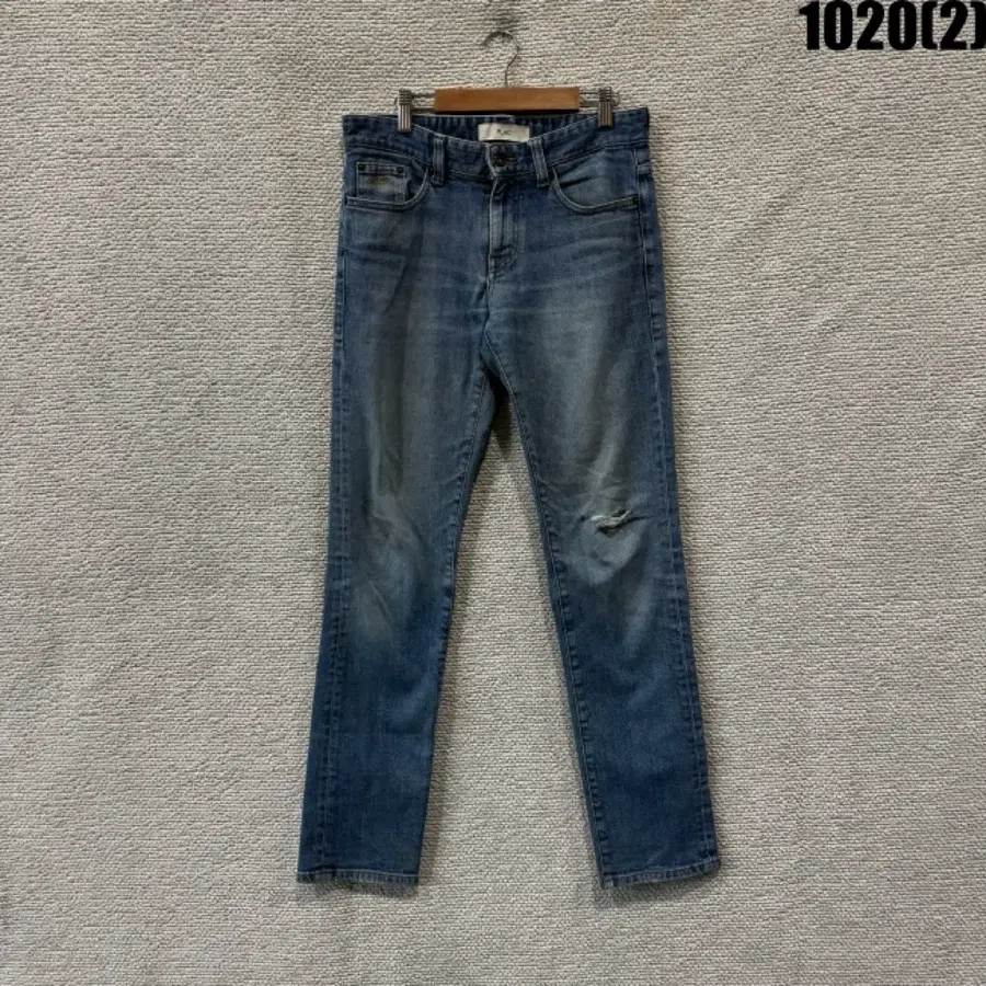Plac 남자 청바지 연청 무릎 찢청 30