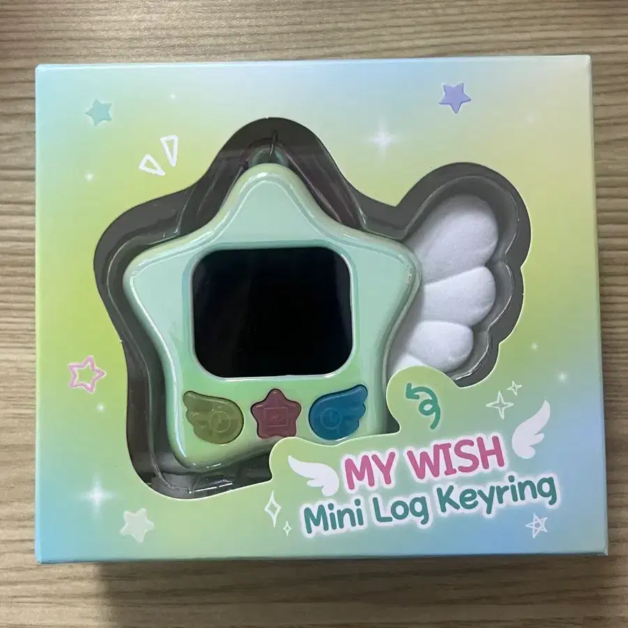 미개봉, 원가이하 )MY WISH 미니 로그 키링 메가커피 위시키링 엔시티위시