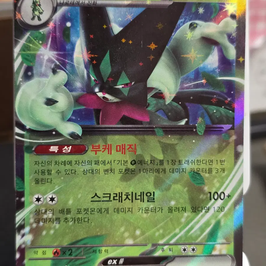 포켓몬카드 한글판 마스카나ex RR 014/190
