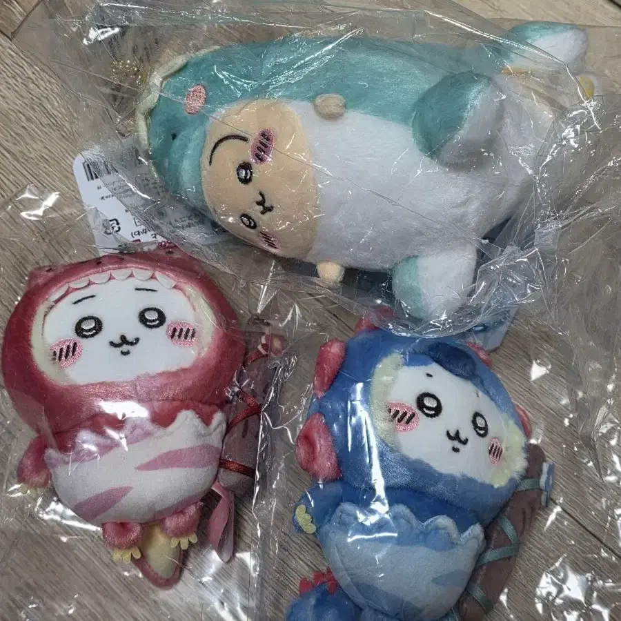 치이카와포켓 공룡 마스코트 햄냥토 일괄 | 공룡 치이카와 공룡 하치와레 공룡 우사기