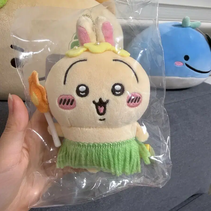 (미개봉)치이카와 인어섬 우사기 마스코트 정품
