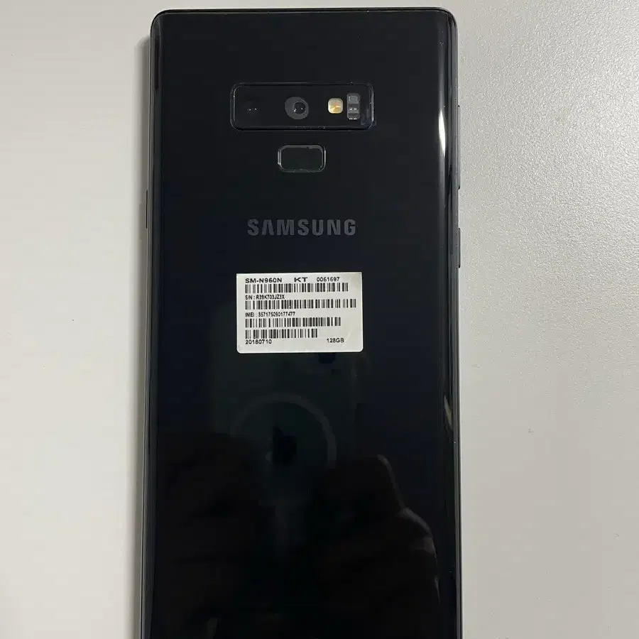 삼성 갤럭시노트9 블랙 128GB