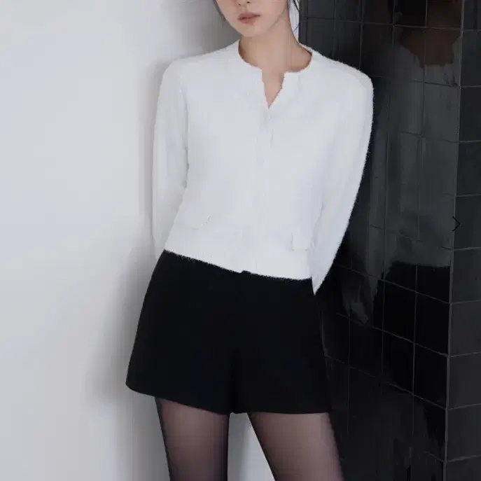 시에 베스 울 하프 팬츠 블랙 S 새상품