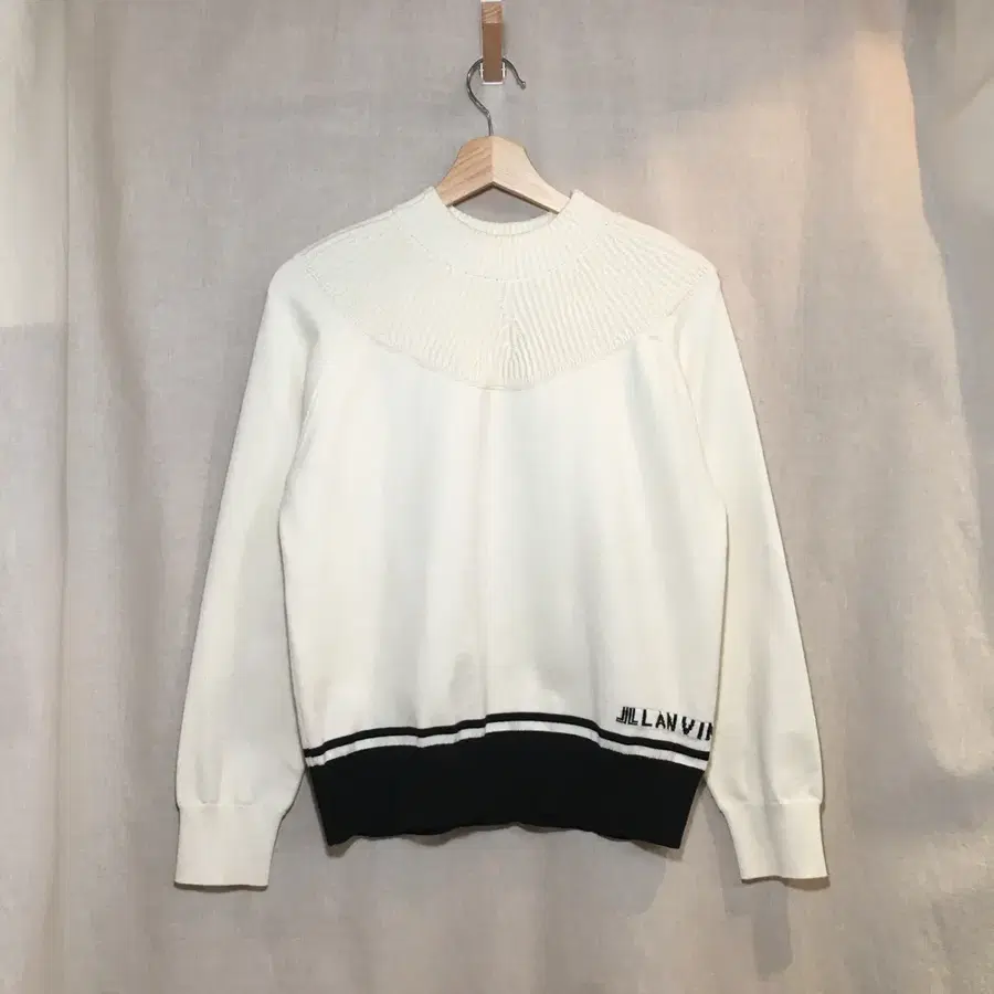 LANVIN 랑방 블랑 아이보리 골프웨어 니트