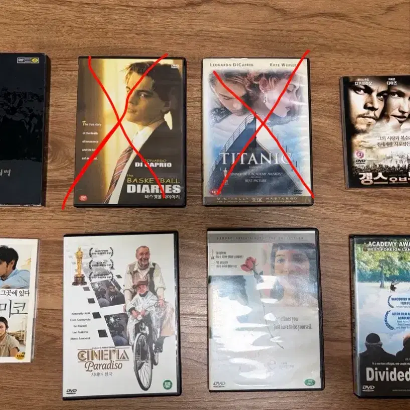 태극기 휘날리며, 갱스 오브 뉴욕 DVD 등등