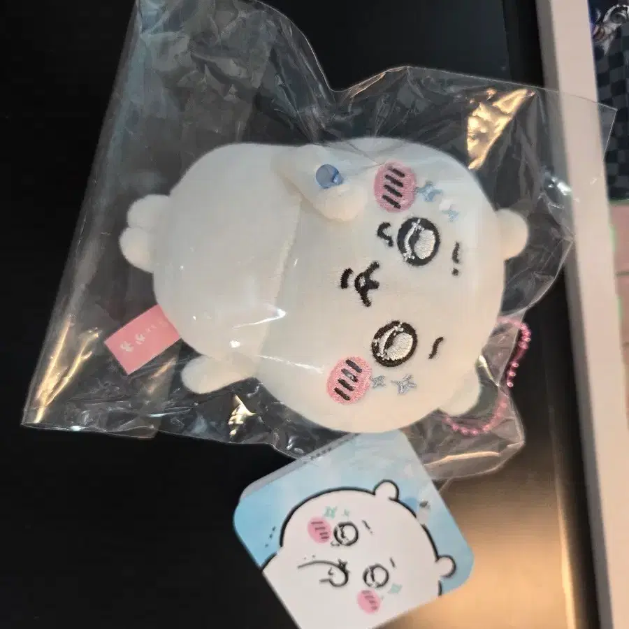 치이카와 물 너무 맛있어 물 마스코트 키홀더 봉제인형 먼작귀