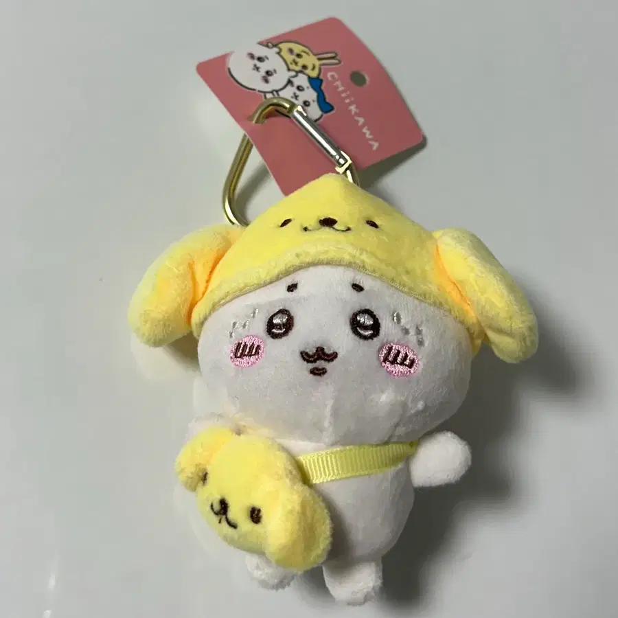 먼작귀 치이카와 하치와레 폼폼푸린 인형 키링