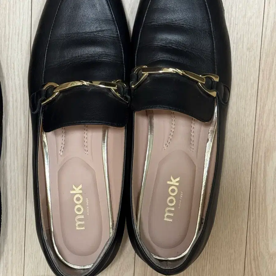 Mook 로퍼-백화점 정장 로퍼 완전새거 실착1번 면접용!!