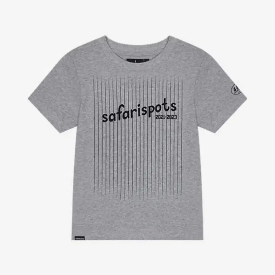 1/2 SAFARISPOTS MAGAZINE TEE (GRAY) 사파리스팟 1/2 매거진 티