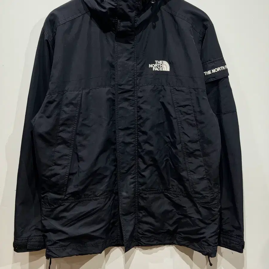 The North Face Vintage Black Hooded Utility Jacket
