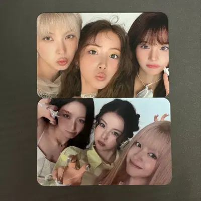 엔믹스 긴소원 포토카드 2종 일괄