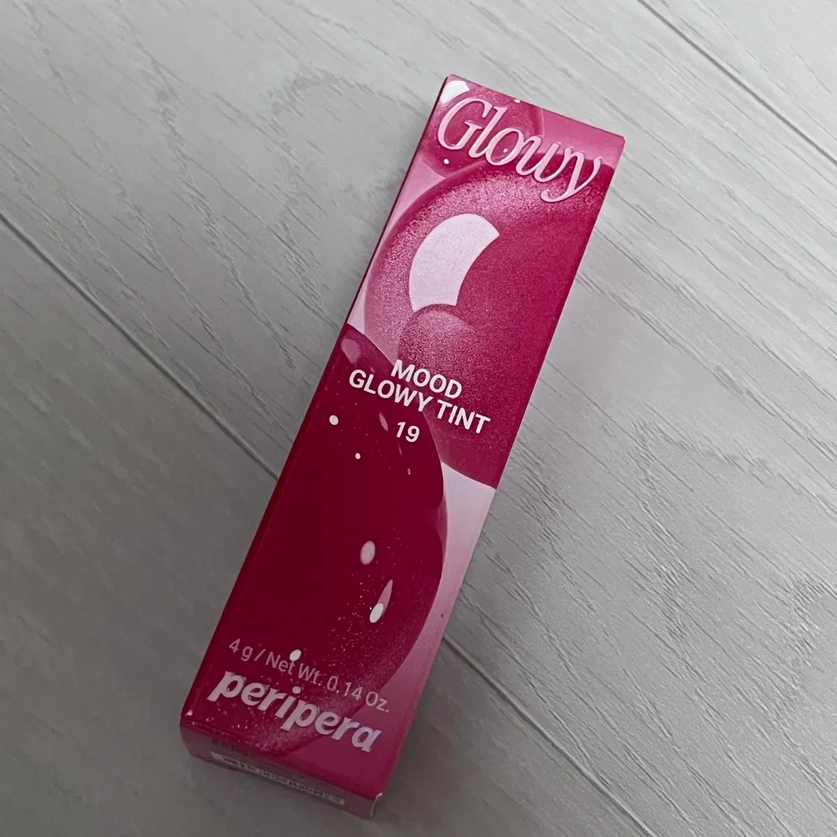 sealed) Peripera Mood Glowy Tint Eojjeol Cherry
