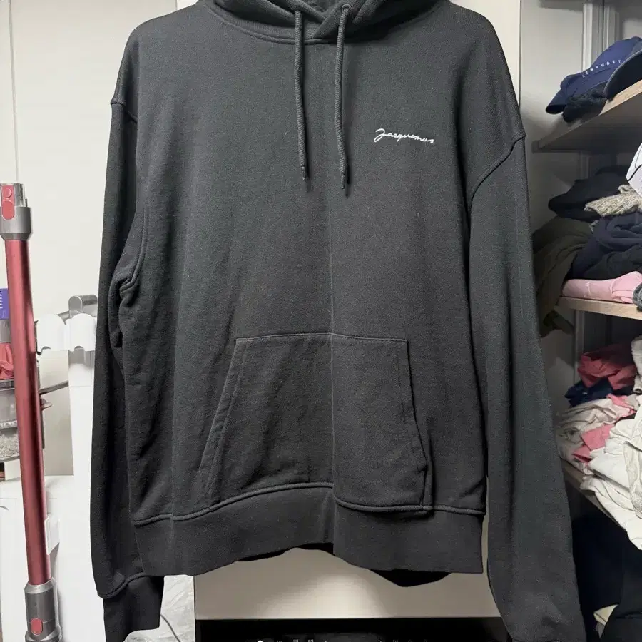 자크뮈스 후드티 블랙 XL