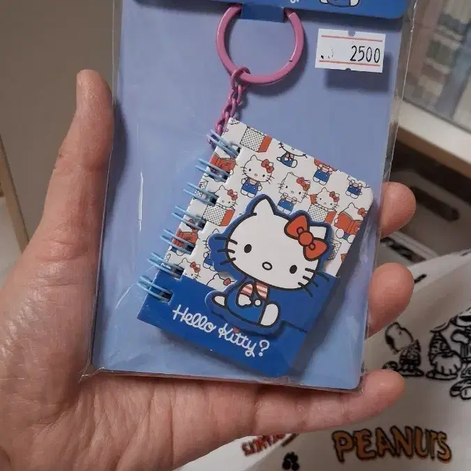 헬로키티 키링 노트