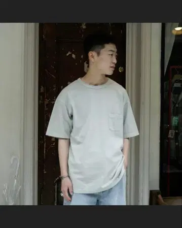 KHAKIS OVERDYED POCKET TEE size3