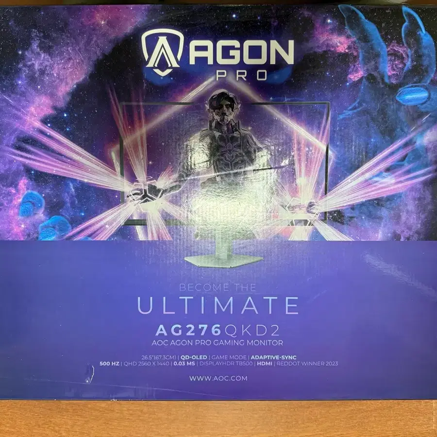 276QKD2 OLED QHD 500hz 27인치 모니터 팝니다