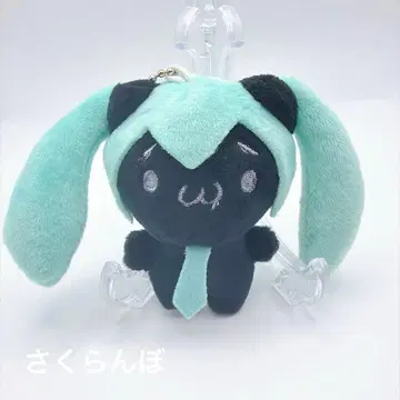 카오모지 고양이 가희 2 마스코트 BC 하츠네 미쿠풍 카오모지 고양이