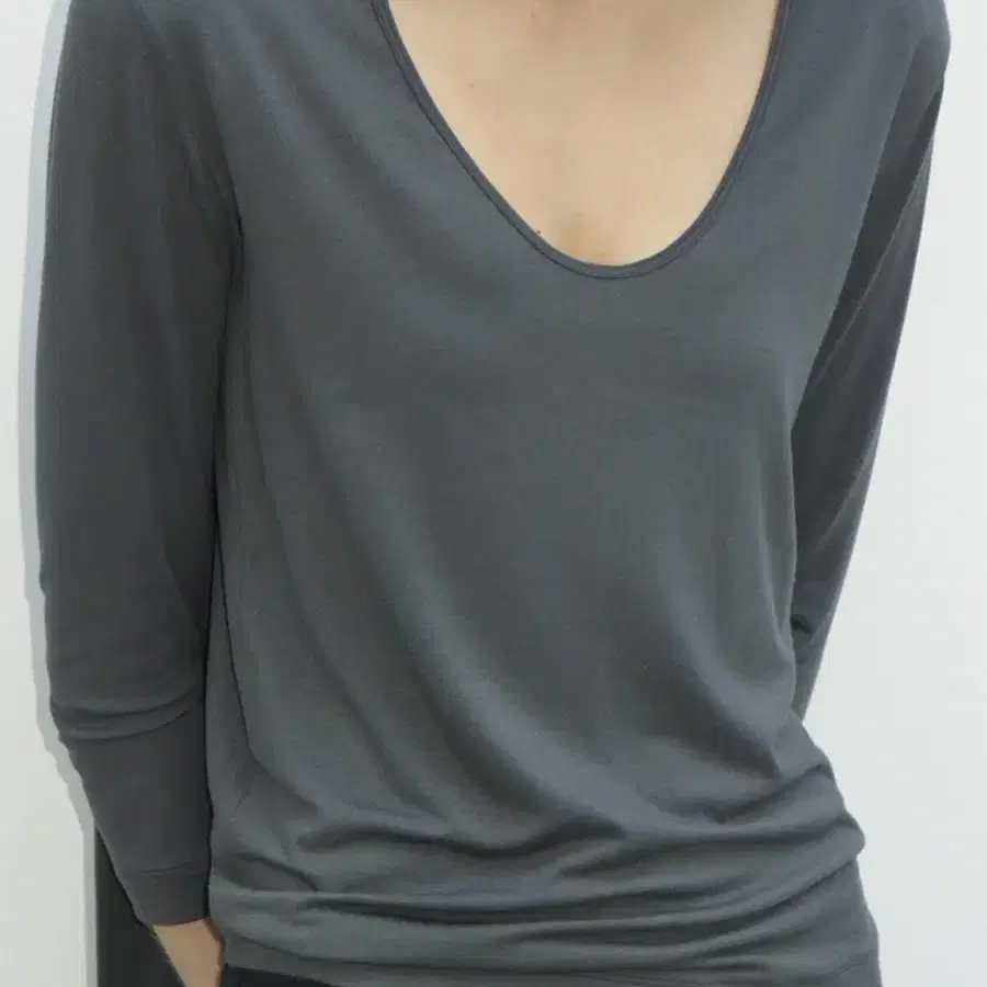 ehre Mila Scoop Back Top [Dark Grey]