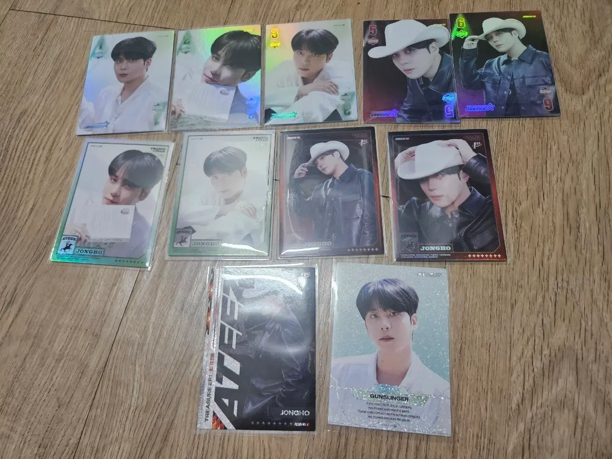 Ateez Jongho photocard 11 pieces set (Tereca)