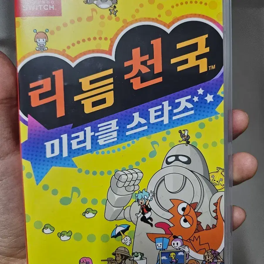 닌텐도 스위치 리듬천국 미라클 스타즈 게임