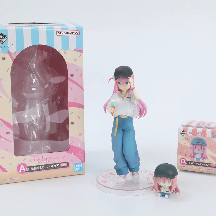 [봇치 더 록] 이치방쿠지 VOLUME 2 A상 고토 히토리 + D상 쵸코놋코 세트
