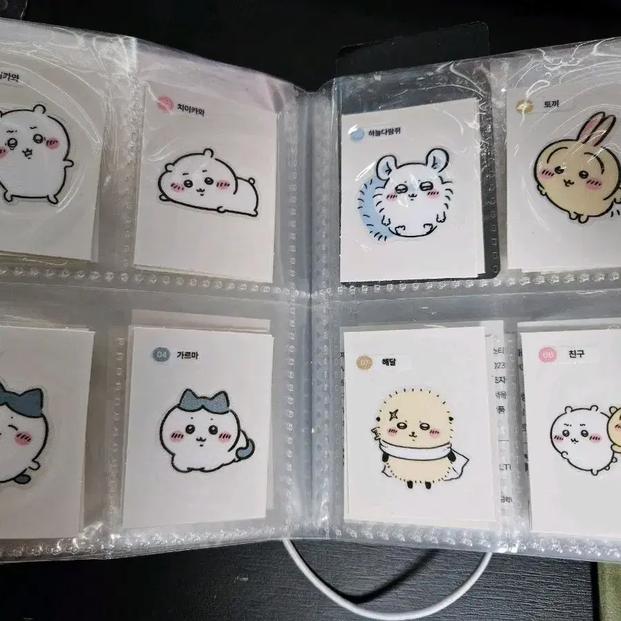 올리브영 베이글칩 먼작귀 띠부씰 일괄