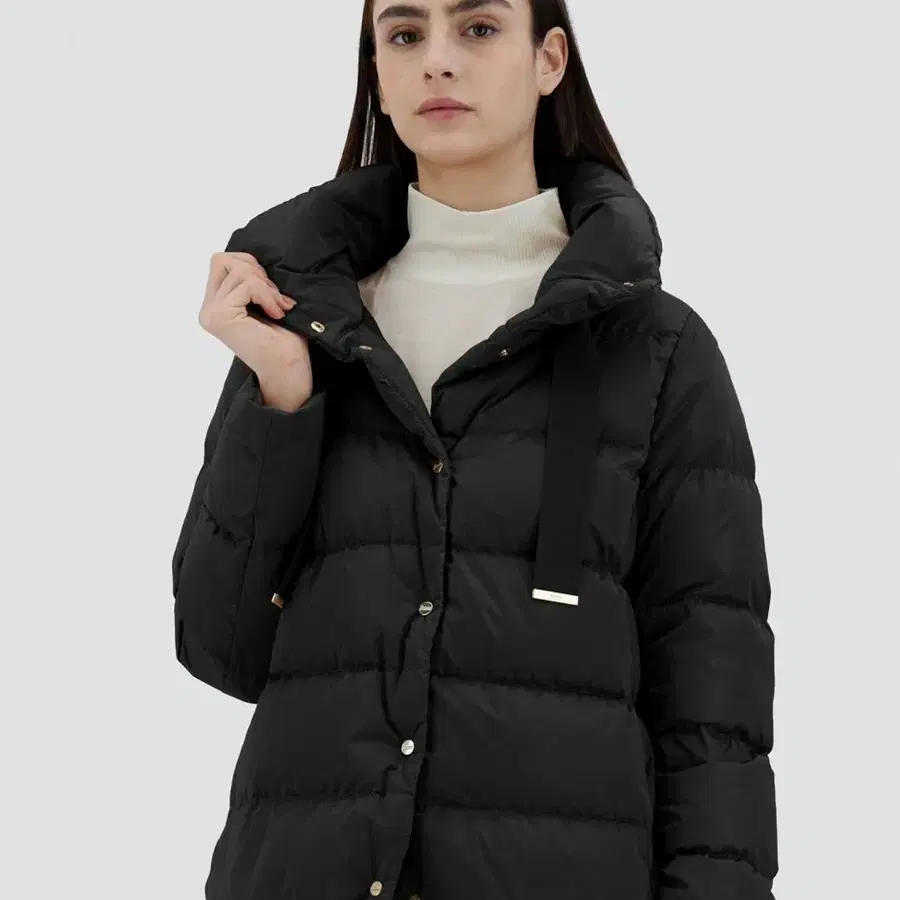 25FW 에르노 CAPE IN SATIN 폴라테크 구스패딩 It44 66폴라테크 구스패딩
