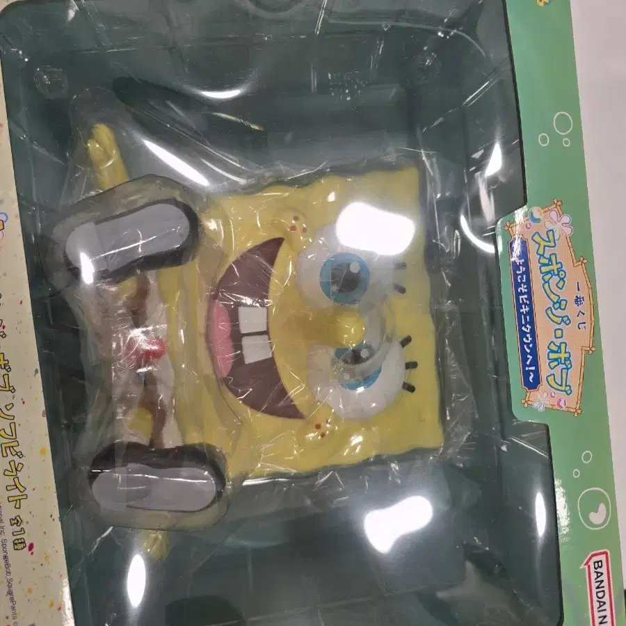 제일복권 스폰지밥A상 라이트 피규어팝니다.(무드등)