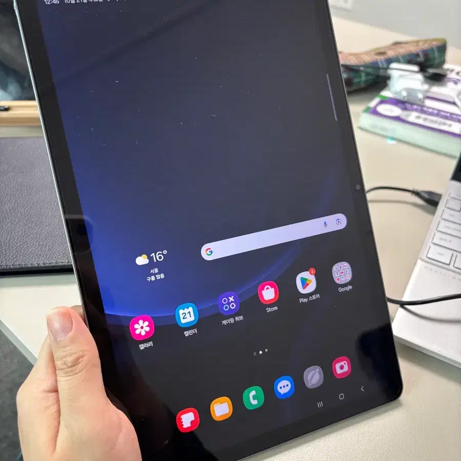 삼성 갤럭시탭 S9 FE 태블릿(5G, wifi 모두 가능), 128G