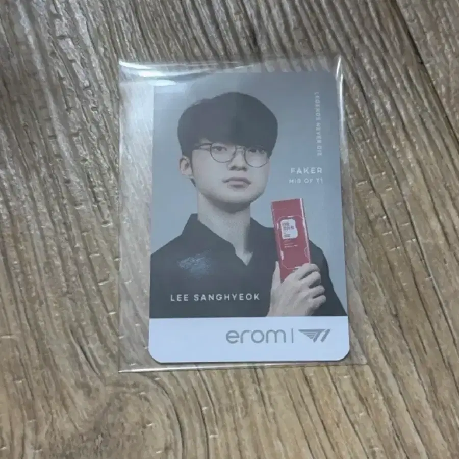 2021 t1 티원 페이커 포카 포토카드 faker