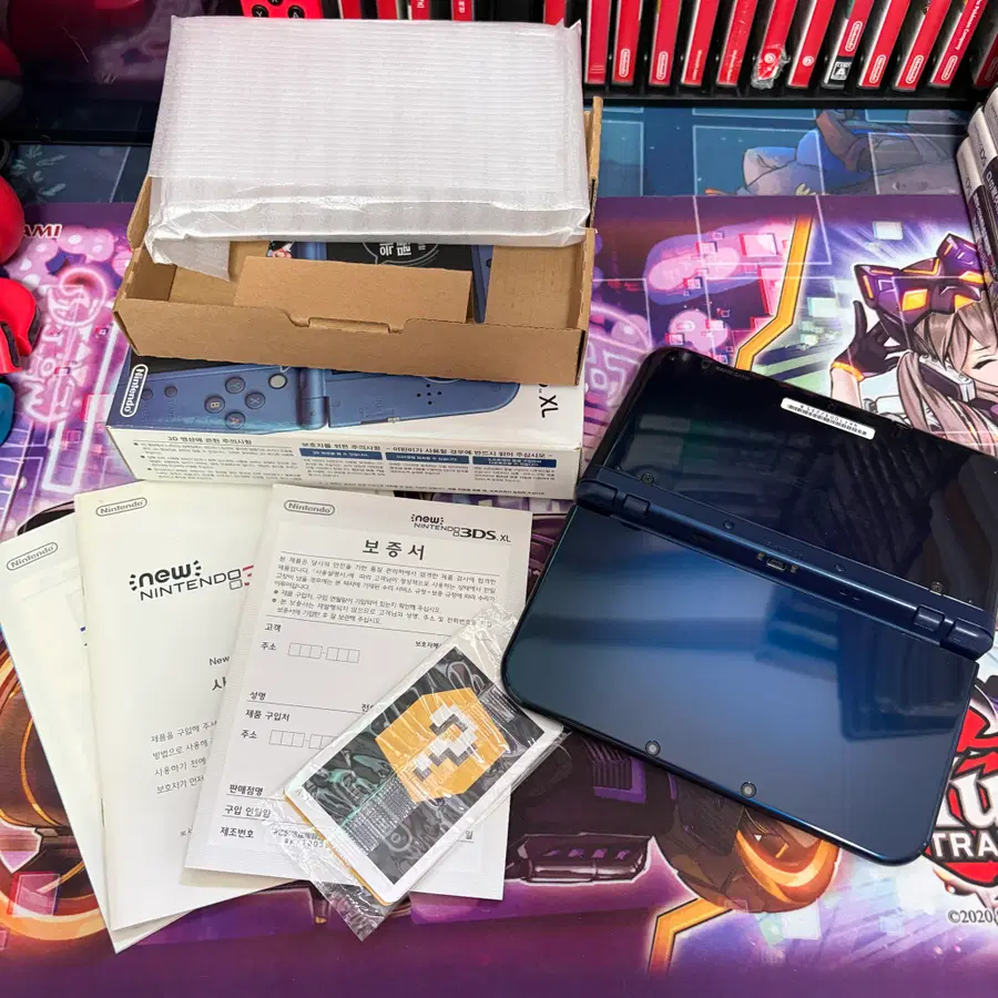 닌텐도 NEW 3DS XL 메탈릭블루 게임기 풀박스 SSS급