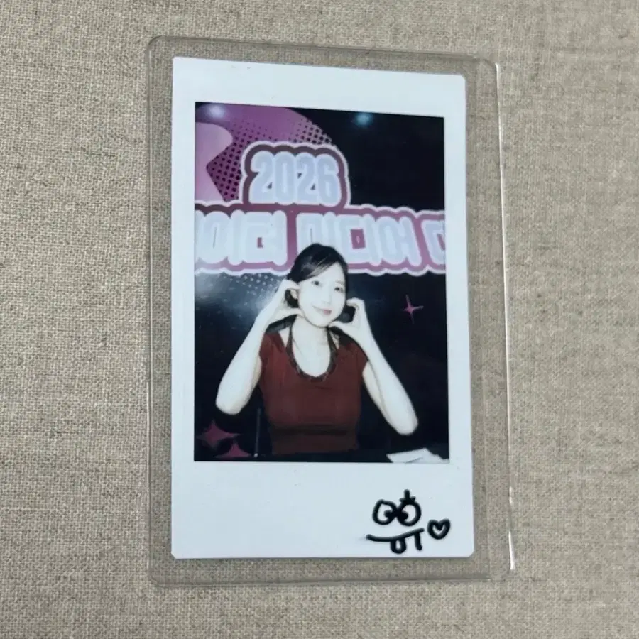 크리에이터 유후 친필싸인 폴라 260829 싸폴